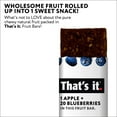 thumbnail image 5 of That's it. Apple + Blueberry 100% Natural Real Fruit Bar, Best High Fiber Vegan, Gluten Free Healthy Snack, Paleo for Children & Adults, Non GMO No Sugar Added, No Preservatives Energy Food (12 Pack), 5 of 7
