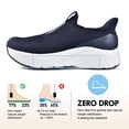 thumbnail image 2 of Slip in Men Hands Free Shoes Wide Toe Box Slip On Walking Running Athletic Sneakers Arch Support Plantar Fasciitis Orthopedic Shoes with Metatarsal Pads Cushion Thick Zero Drop Sole, 2 of 6