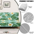 thumbnail image 4 of Jiueut Tropical Plumeria Palm Leaf Pattern Armless Futon Sofa Covers, Soft Couch Cover Non Slip Sofa Chair Covers with Elastic Edges for Fabric and Leather Chairs, 4 of 7