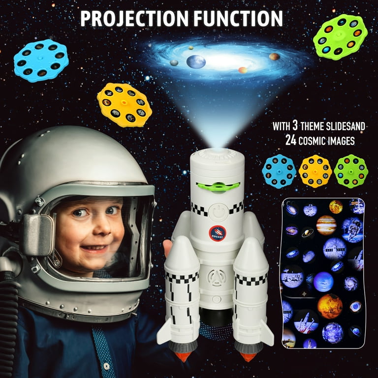 Freecat Space Toys, Rocket Ship Toys for Boy Kids 3 4 5 6 7 8