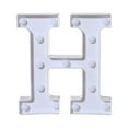 thumbnail image 3 of Airpow Alphabet LED Letter Lights Light Up White Plastic Letters Standing Hanging H Clearance Items, 3 of 3