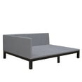 thumbnail image 6 of Upholstered Daybed/Sofa Bed with Mid-Century Modern Design and Sturdy Frame, Wood Slat Support, Living Room Sofa Bed Linen Bed for Bedroom Guest Room(Gray-Full), 6 of 8