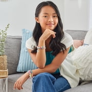 Make It Real: Summer Vibes Heishi Bead Set - Create 5 Unique Cord Charm Bracelets, 531 Pieces, Includes Play Tray, All-In-One, DIY Charm & Bead Jewelry Kit, Tweens & Girls, Arts & Crafts, Kids Ages 8+