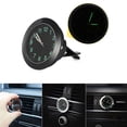 thumbnail image 2 of Kenally Reloj de ventilación de coche resistente al desgaste reloj de salpicadero de coche portátil impermeable reloj de automóvil Noctilucous Auto Automoción decorativa y accesorios Negro Kenally VI008771-01, 2 of 6