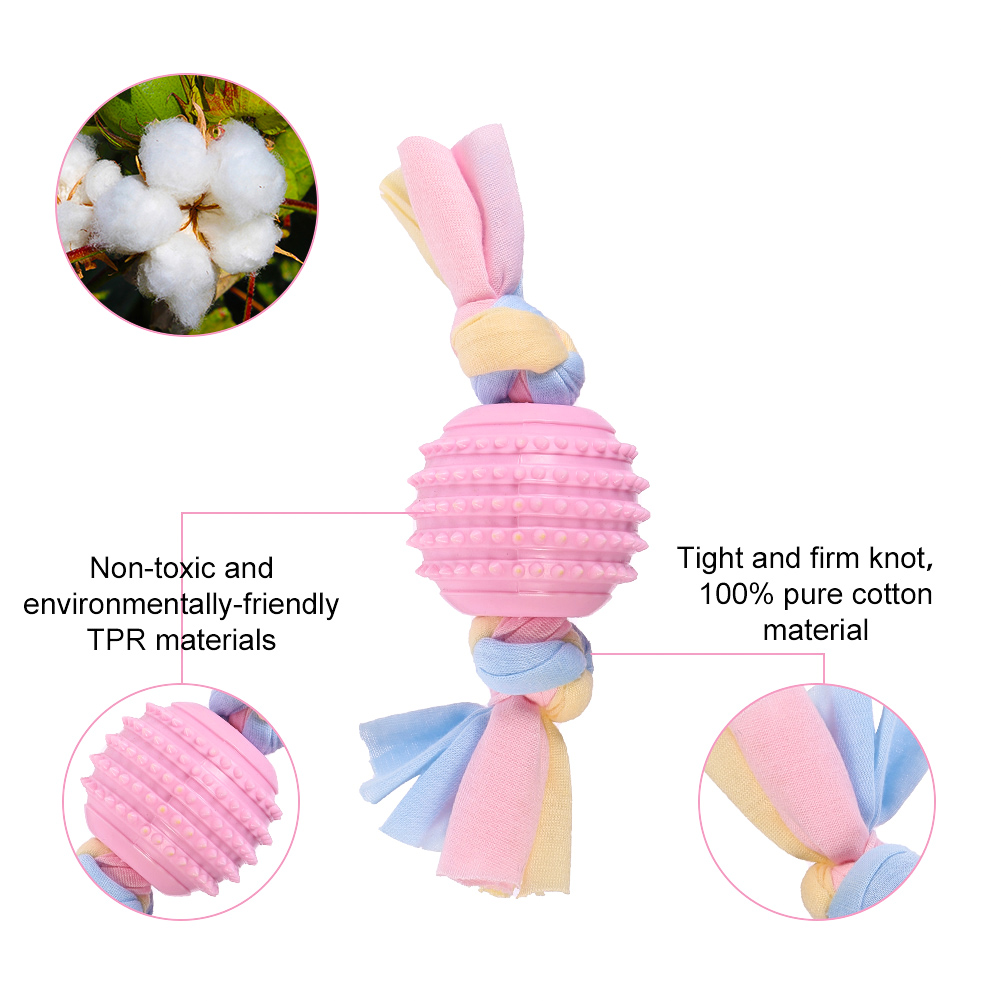 Qweryboo 7-Piece Puppy Teething Chew Toys Set photo 3