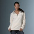 thumbnail image 3 of MV Sport W18133 Addison Sherpa Quarter Zip-(QLC) Frosted Charcoal-S, 3 of 3