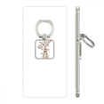thumbnail image 1 of support de support de support de support de Cellule Carrée Colorée animal de Bande Dessinée Girafe support Universel, 1 of 3