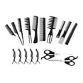 thumbnail image 1 of Peines Barberia Flat Top Kit Ecomlab Profesional Con Tijeras, 1 of 10