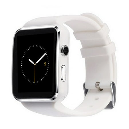 - Bluetooth 3.0 Smart Watch Wristband With Control Of Photo Taking Health Sleep Monitor Fitness Step Counter for Android&iOS (White)