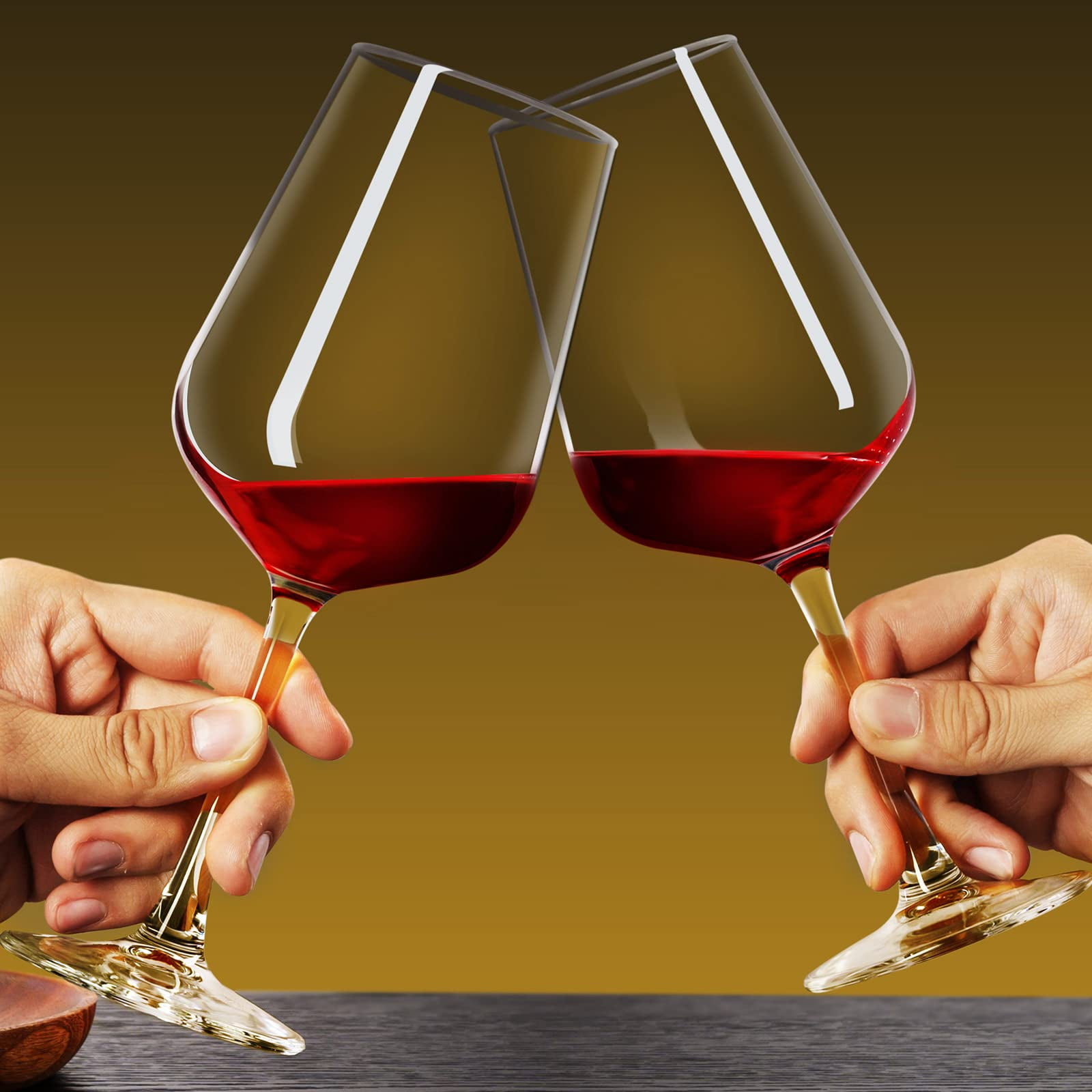 White Wine Glasses,Wine Glasses Set of 2-15 Ounce, Hand Blown Burgundy Red  Wine Glass,Long Stem Prem…See more White Wine Glasses,Wine Glasses Set of