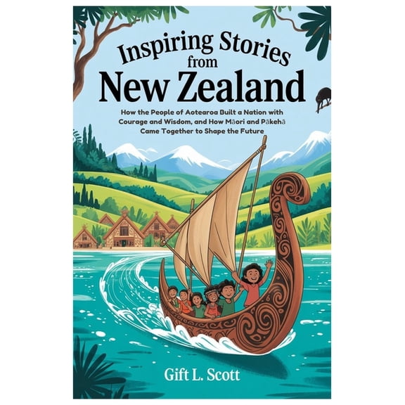 Kids Fun, History and Educational Books Inspiring Stories from New Zealand: The Complete History for Kids: How the People of Aotearoa Built a Nation with Courag, Book 9, (Paperback)