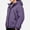 A Purple, variant on Piuwrlz Boys Hood Padded Jacket Boy Cotton Puffer Jacket with Zipper Long Sleeved Winter Coat Khaki Size 7