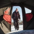 thumbnail image 3 of Eskimo Outbreak 450i 5 Person Portable Insulated Ice Fishing Tent House Shelter, 3 of 5