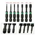 thumbnail image 2 of Hex Screwdriver Bit 1/4 Inch Hex Shank Magnetic Screw Drivers Set Hexagon Head Screw Driver Wrench Drill Bits Hand Tools, 2 of 7