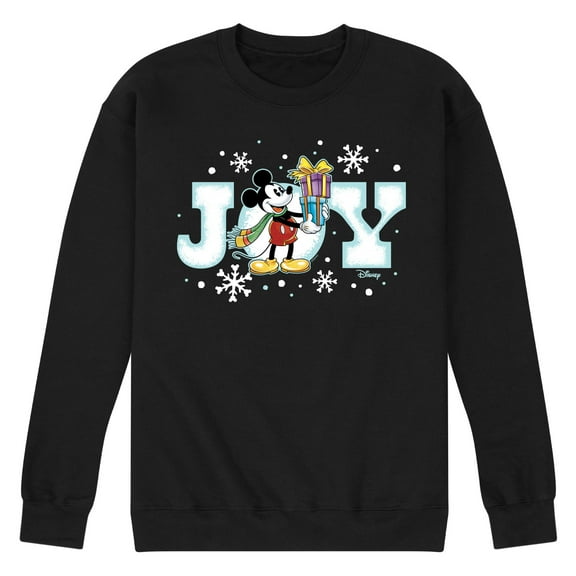 Disney - Joy Mickey - Men's Crew Fleece Sweatshirt Sweatshirt