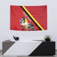 thumbnail image 3 of Tapisserie Personnalisée Lion Rampant avec Drapeau Belge Couleurs LT18, 3 of 6