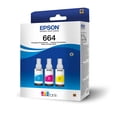 thumbnail image 1 of Epson Ecofit Botellas de Tinta Cian-mag-Ama T664 3 Unid., 1 of 7
