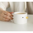 thumbnail image 2 of RV Taza de café divertida para pollitos, taza de pato esmaltada hecha a mano, tazas de leche de cerámica de seguridad, linda taza de té de 7 oz. Los mejores regalos Rojo Verde, 2 of 5