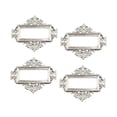 thumbnail image 3 of DOLITY Set of 4 Metal Label Frames Label Holder Card Holder for Filing Cabinet Cupboard, 3 of 9