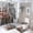 style-1062, variant on 4Pcs Shower Curtain Set with Rugs Bathroom Shower Curtain Set with Rugs Koala Riding A Bicycle Waterproof Fabric Bath Curtain Koala Lovers for Bathroom Decor Set