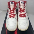 thumbnail image 5 of Ni - ke Jordan Air Ship x Awake NY - FN8675-100 - Size 15 Snakeskin University Red Shoes, 5 of 5