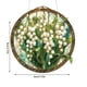 thumbnail image 2 of Decoración del hogar, decoración de habitaciones, decoración de paredes, adorno colgante de acrílico estilo niña de las flores, estilo vidrio coloreado, colgante moderno de acrílico breve, 2 of 6