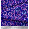 thumbnail image 3 of Soimoi Poly Georgette Fabric Flower Artistic Decor Fabric Printed Yard 42 Inch Wide, 3 of 3
