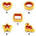thumbnail image 2 of Molde de grabado en relieve para galletas para niños y adultos, molde de panadería para el hogar, herramienta para hornear de acero inoxidable Herramientas y accesorios para hornear Redondo Bearachild HA080486-02, 2 of 6