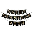thumbnail image 1 of relayinert 1pcs Set For Custom Flag Maker Custom Letters Banner Customizable Banner Kit For Decor Personalized Banners For Parties Black Gold,Type3 16.4ft, 1 of 6