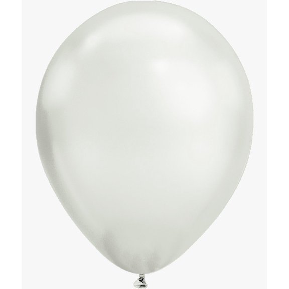 Globo Metálico Blanco del Numero 9 Para Decoración ( 50pz ) Blogos Globo #9