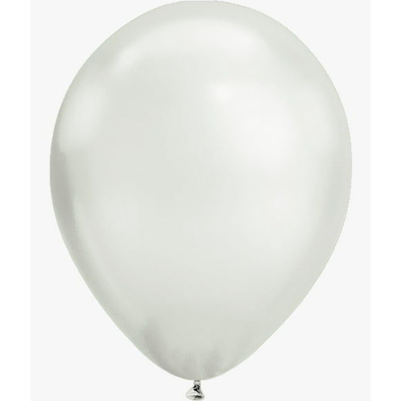 Globo Metálico Blanco del Numero 9 Para Decoración ( 50pz ) Blogos Globo #9