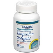 Equate: Softgels Ibuprofen, 180 ct