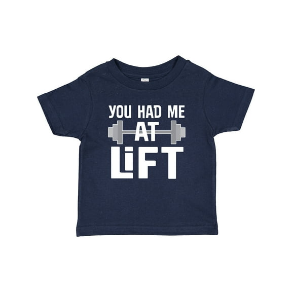 Inktastic Weightlifting You Had Me At Lift Boys or Girls Baby T-Shirt