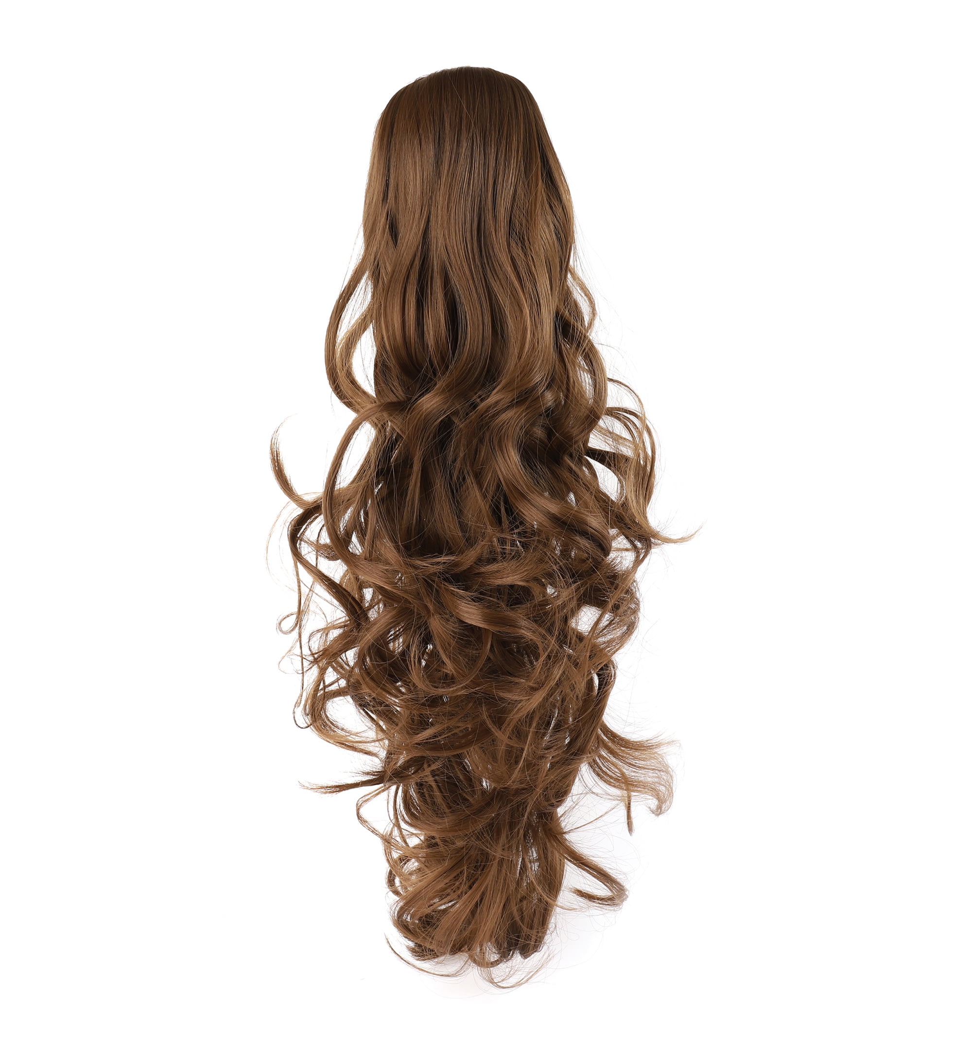 20" Curly Synthetic Clip In Claw Drawstring Ponytail Hair Extension