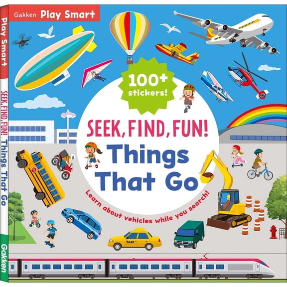 Play Smart Seek, Find, Fun! Things That Go, (Paperback)