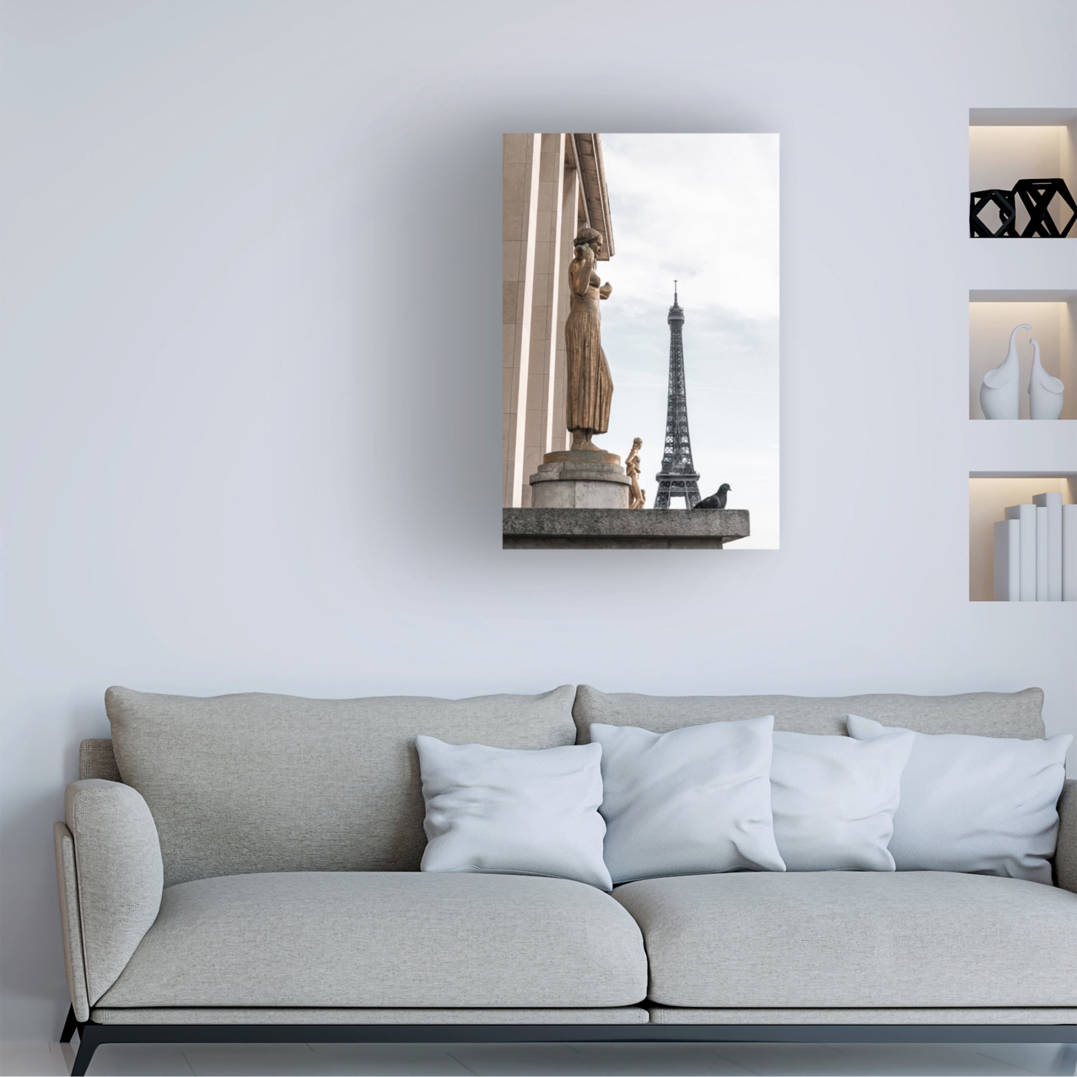 Pictufy Studio III 'Eiffel Tower Paris' Canvas Art - 22 x 32 Inches