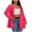 Hot Pink, variant on HAOTAGS Womens Blazers Long Sleeve Open Front Solid Color Business Lapel Button Work Jackets Light Blue Size M