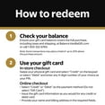 thumbnail image 4 of Vanilla® Visa® $100 Gold Bowtie Gift Card (Plus $6.84 Purchase Fee), 4 of 5