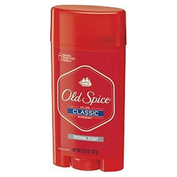 Old Spice Classic Deodorant Stick, Original Scent - 3.25 Oz, 6 Pack