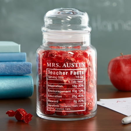 Download Personalized Teacher Facts Treat Jar - Walmart.com