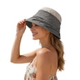 thumbnail image 2 of Cloche Bucket Hat for Women Summer Lightweight Beach Sun Hat, 2 of 5
