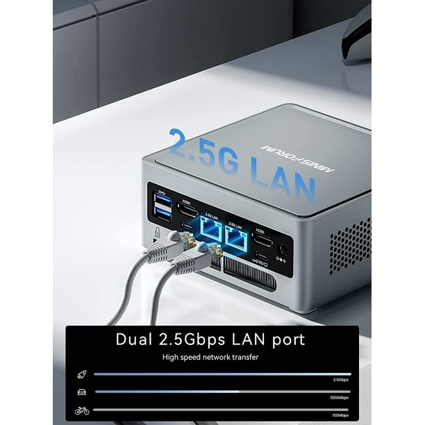 MINISFORUM NAB6 Mini PCs, Intel Core i7, 32GB, 1TB SSD