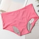 thumbnail image 2 of Ropa interior menstrual Prolriy para mujer, bragas a prueba de fugas, ropa interior femenina, pantalones de cintura fisiológica, ropa interior de algodón para mujer, ropa interior femenina rosa XXXL, 2 of 3