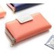 thumbnail image 2 of EX Cartera larga con cremallera de dos pliegues en posición de múltiples tarjetas, cartera larga con cremallera para mujer, bolso de mano, 1 pieza, 19*10*3,5 cm, naranja brillar Electrónica, 2 of 3