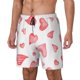 thumbnail image 1 of Balery Pink Hearts Bañador para hombre, shorts de playa de secado rápido con entrepierna y forro de compresión-Medium, 1 of 6