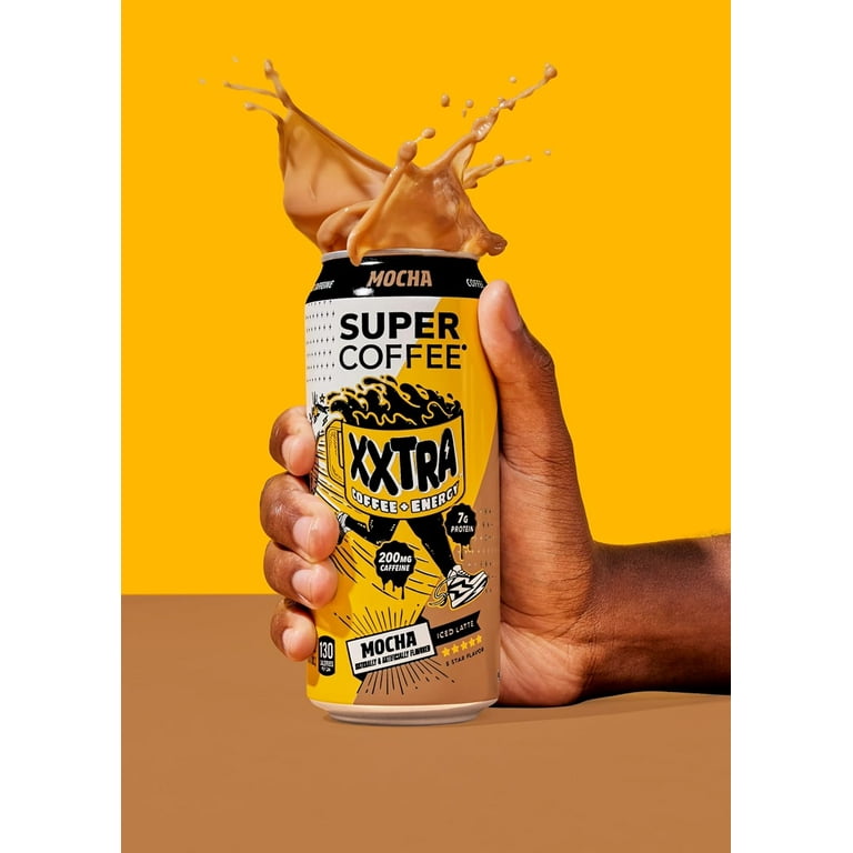 その他 MOKA Super Coffee XXTRA Mocha Iced Coffee Bottle, 15 fl oz