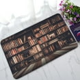thumbnail image 5 of mnjin interesting bookshelf books flower door mats slip door carpets for entrance front door outdoor entrance porch mats with slip polyester interesting bookshelf bo e, 5 of 7