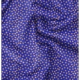 thumbnail image 1 of Soimoi Blue Crepe Silk Fabric Shells Ocean Printed Craft Fabric by the Yard 42 Inch Wide, 1 of 6