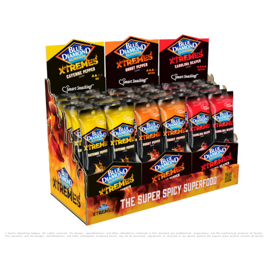 (Price/Case)Blue Diamond 00041570146170 Xtremes Countertop Display