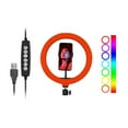 thumbnail image 1 of Amdohai 10 Inch RGB Ring Light LED Colorful Fill-in Light for Live Streaming Selfie, 1 of 7